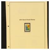 US Stamps 2014 Mint NH Imperforate Stamp Collectio