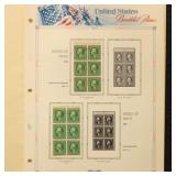 US Stamps 1914-1939 Booklet Panes Mint Hinged coll