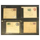 US Stamps 1890s Columbian Covers & Stationery grou