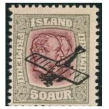 Iceland Stamps #C2 Mint Lightly Disturbed OG CV $6