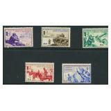 French Foreign Legion World War II Stamps Mint Hin