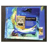 Palau Stamps 7 Mint NH Imperforate Souvenir Sheets