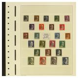 Burgstadt Stamps Post-WWII Russian Zone Stamps, Ob