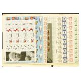 US Stamps FACE VALUE $170 Sheets Mint NH, incl pro