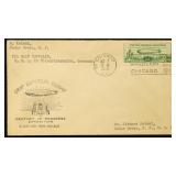 US Stamps #C18 First Day Cover baby Zeppelin, with