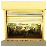 1956 Topps U.S. Presidents Complete 36 Card Set, c