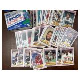 1984 Topps Football Cards near set 250+ different,