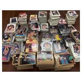 3,000+ Basketball Cards 1980s-2000s accumulation,