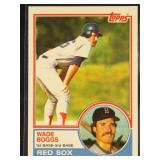 Wade Boggs Rookie 1983 Topps Baseball Card #498, s
