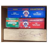 1986 Topps, 1988 Score, 1989 Score, 1987 Fleer Upd