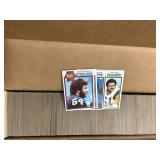 1979 Topps Football Cards 750+ with duplication in