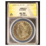 US Silver Coin 1888-S Morgan Silver Dollar Graded