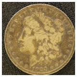 US Coins 1900 Morgan Silver Dollar, circulated