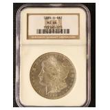 US Silver Coin 1885-O Morgan Silver Dollar Graded