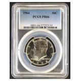 1964 Kennedy Half Dollar Graded PR66 by PCGS