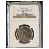 2015-D U.S. Marshalls Service Commemorative Half D