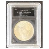 1925 Peace Silver Dollar in Uncirculated Condition