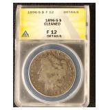 US Silver Coin 1896-S Morgan Silver Dollar Graded