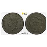 1839 Type of 1840 Large Cent Graded AU Details (En