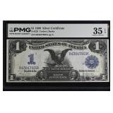 Silver Certificate Fr#233 1899 $1 Blue Teehee Burk