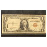 US Paper Money Fr.#2300 $1 1935 A Hawaii Note, cir