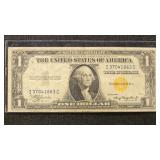 US Paper Money Fr.#2306 $1 1935-A North Africa Eme