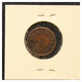 Civil War Token 1863 "Rememberance of 1863/Not On