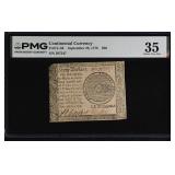 Continental Currency Fr#CC-86 September 26, 1778 $