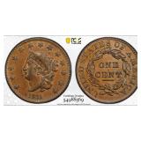 1831 Large Cent Graded MS63BN by PCGS