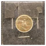 Civil War Token 1863 "Money Makes the Mare Go Go