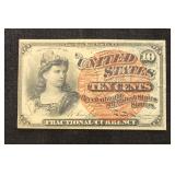 1869-1875 Fourth Issue Fractional Currency, includ