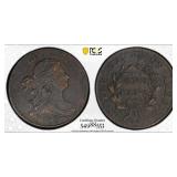 1802 Large Cent Graded XF Details (Environmental D