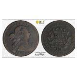 1801 Large Cent Graded VF20BN by PCGS
