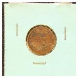 Civil War Token 1863 "Money Makes the Mare Go Go