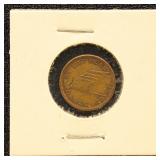 Civil War Token 1863 "Stand By The Flag/Peace For