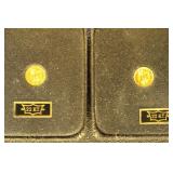Gold Miniature Coins 2 St. Gauden Miniature Gold P