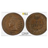 1871 Indian Head Cent Graded XF45BN by PCGS