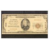 US Paper Money Fr.#1802-1 $20 1929 The Commercial