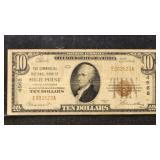 US Paper Money Fr.#1801-1 $10 1929 The Commercial