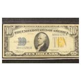 US Paper Money Fr.#2309 $10 1934 A North Africa Em