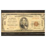 US Paper Money Fr.#1800-1 $5 1929 The Commercial N
