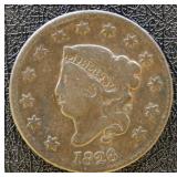 1826 Large Cent Fine