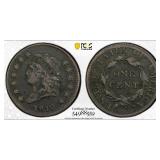 1812 Small Date Large Cent Graded XF Details (Envi