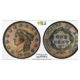 1820 Large Cent Graded Unc Details (Cleaned) by PC