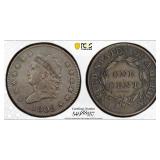 1809 Large Cent Graded XF Details (Environmental D