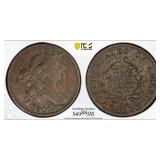 1807 Large Fraction Large Cent Graded XF45BN by PC