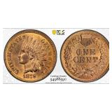 1879 Indian Head Cent Graded MS65RD by PCGS