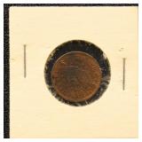 Civil War Token 1863 "The Flag of Our Nation/If A
