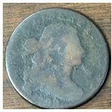 1799 Large Cent Circulated, cleaned, sent to PCGS