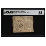 Continental Currency Fr#CC-83 September 26, 1778 $